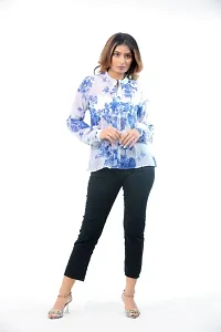 Classic Georgette Printed Shirt for Womens-thumb1