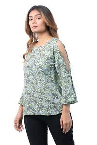 Classic Viscose Printed Tops for Womens-thumb1