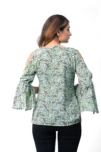 Classic Viscose Printed Tops for Womens-thumb3