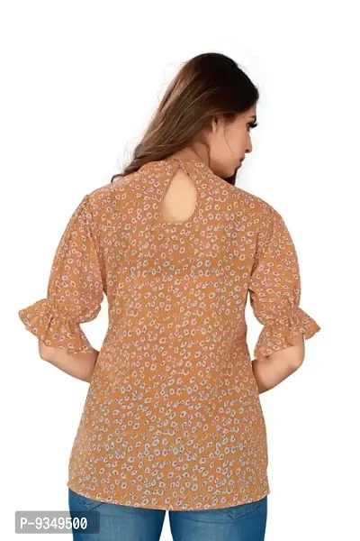 Classic Georgette Printed Tops for Womens-thumb4