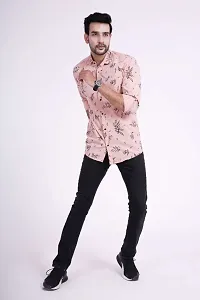 Stylish Cotton Printed Shirt For Men-thumb2