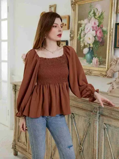 Stylish Crepe Top for Women