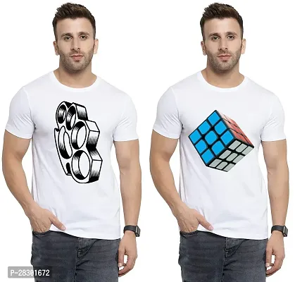 Reliable Polycotton Printed For Men Pack Of 2