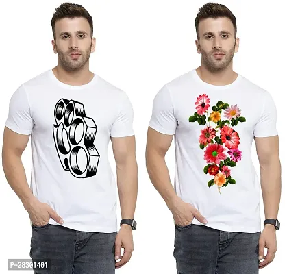 Reliable Polycotton Printed For Men Pack Of 2