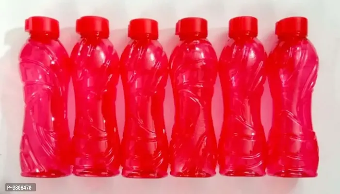 Candy Bottle 1000 ml Pack Of 6 Red With Bag