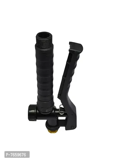 DGK Trigger Gun for Battery and Manual Sprayer Pump Clutch Trigger Brass Thread (Black)-thumb3