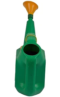 DGK 5 Litre Plastic Green Watering Can for Plants/Garden/Farm with Brass Nozal 5 LTRS-thumb3