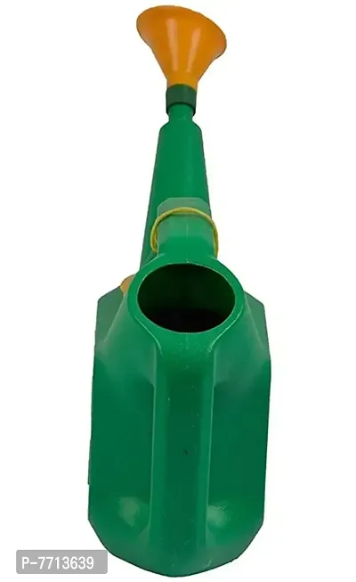 DGK 5 Litre Plastic Green Watering Can for Plants/Garden/Farm with Brass Nozal 5 LTRS-thumb4