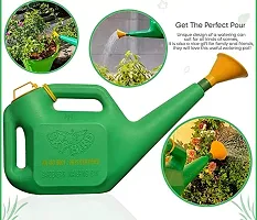 DGK 5 Litre Plastic Green Watering Can for Plants/Garden/Farm with Brass Nozal 5 LTRS-thumb4