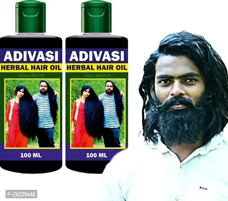 Adivasi Herbal Natural hair Oil Pack of 2