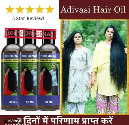 Adivasi Herbal hair Oil Pack of 3