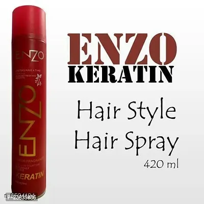 Strong Hold Hair Spray For Men and Women Hair Spray 135 gm Hair Spray(400ml)-thumb0