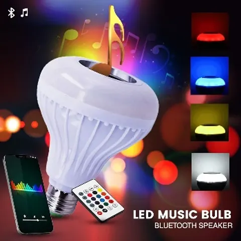 Premium Quality Base Led Multicolor Music Bulb