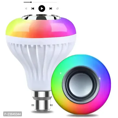 Premium Quality Smart Lighting Music Bulb With Bluetooth Speaker Music Color Changing Bulb, Dj Lights With Remote Control Music Dimmable-thumb0