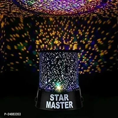 Night Light Lamp Projector, Star Light Rotating Projector, Star Projector Lamp with Colors and 360 Degree Mo-thumb0