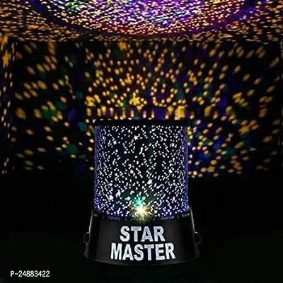 Night Light Lamp Projector, Star Light Rotating Projector, Star Projector Lamp with Colors and 360 Degree Mo-thumb0