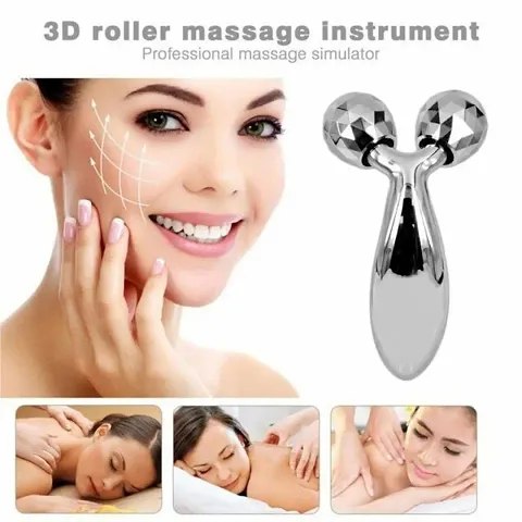 3D Facial Massager Manual Roller Face Body Massager