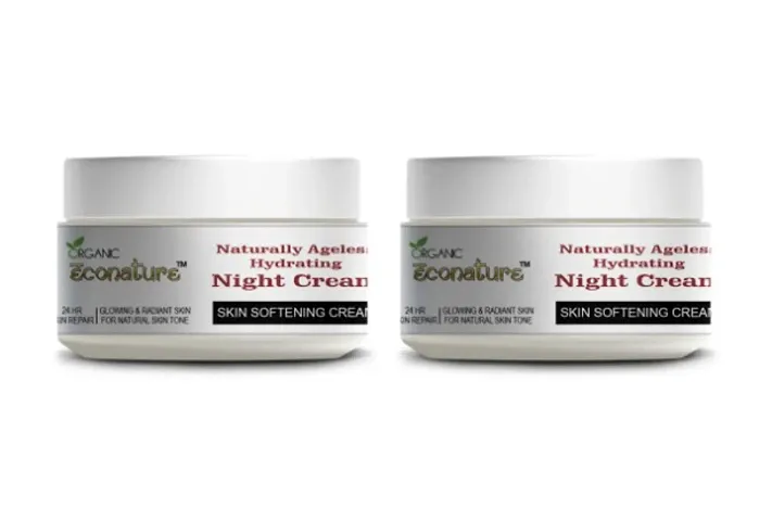 Hydrating Night Cream Skin Softening Cream Glowing  Radiant Skin For Natural Skin T