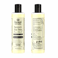 Khadi Natural Neem  Tea Tree Herbal Face Wash 210 ML - Experience Glowing Skin the Herbal Way Pack 2-thumb3