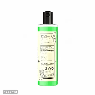 Khadi Natural Ayurvedic Neem Face Wash 210ML - Purifying and Refreshing Facial Cleanser Pack 2-thumb3