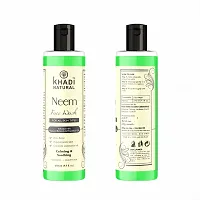 Khadi Natural Ayurvedic Neem Face Wash 210ML - Purifying and Refreshing Facial Cleanser Pack 2-thumb4