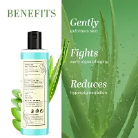 Khadi Natural Aloevera Face Wash With Scrub 210 ML - Exfoliating and Hydrating Facial Cleanser Pack 2-thumb1