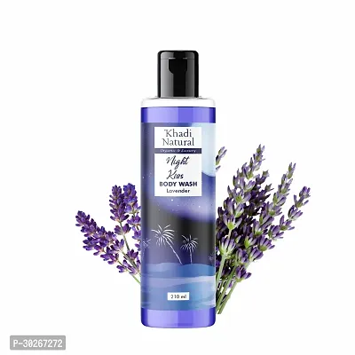 Khadi Natural Lavender and Ylang Ylang Herbal Body Wash, 210ml