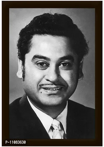 SAMRIDDHI Kishore Kumar Vinyl Poster for Bedroom, Living Room and Dorm (Multicolour)