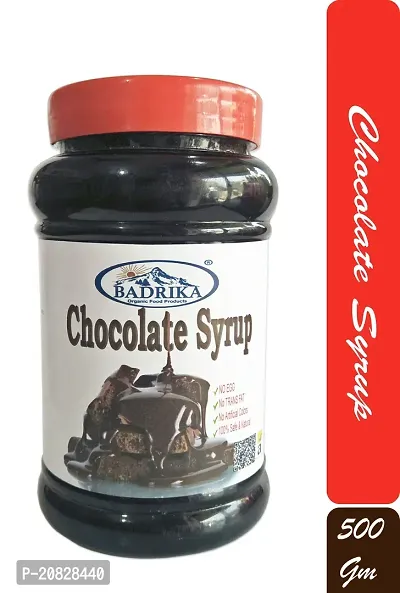Badrika Chocolate Syrup | Perfect for Ice Cream, Desserts, Beverages Or Milkshakes Chocolate 1kg-thumb2