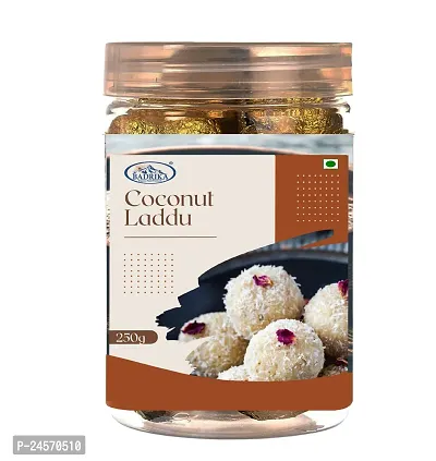 Badrika Coconut Laddu | Contains Cow-Ghee | No Flavours or Preservatives added 250g-thumb4