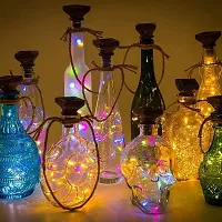 AGARWAL TRADING CORPORATION 20 LED Battery Operated Wine Bottle Fairy String Lights with Cork for Party Decoration| Colourfull String Lights for DIY (Multicolour)-thumb4