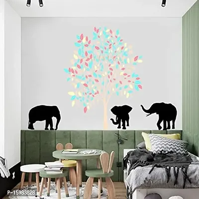 Designer Multicoloured Vinyl Wall Stickers For Wall Decoration-thumb2