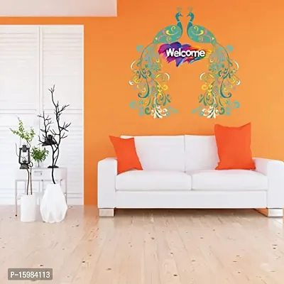 Designer Multicoloured Vinyl Wall Stickers For Wall Decoration-thumb2