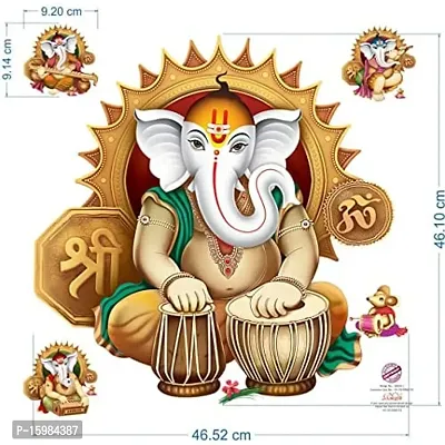 Designer Multicoloured Devotional Religious Vinyl Wall Stickers For Wall Decoration-thumb3