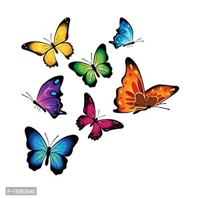 Designer Multicoloured Vinyl Wall Stickers For Wall Decoration