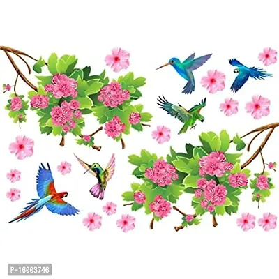 Designer Multicoloured Vinyl Wall Stickers For Home Decoration-thumb0