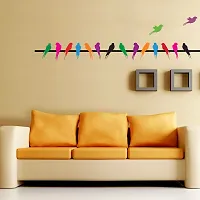 Designer Multicoloured Vinyl Wall Stickers For Home Decoration-thumb1