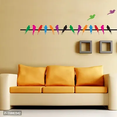 Designer Multicoloured Vinyl Wall Stickers For Home Decoration-thumb2