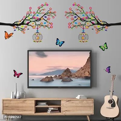 Designer Multicoloured Vinyl Wall Stickers For Home Decoration-thumb2