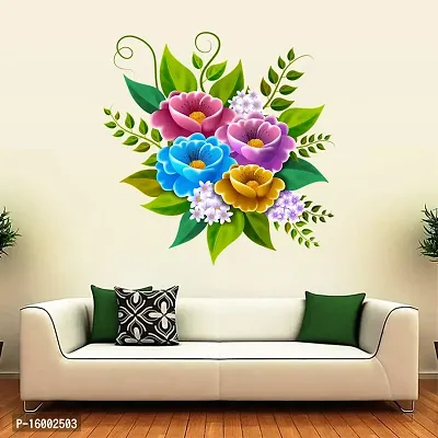 Designer Multicoloured Vinyl Wall Stickers For Home Decoration-thumb2