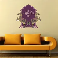 Designer Multicoloured Vinyl Wall Stickers For Home Decoration-thumb2