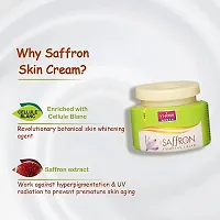 VI - JOHN Saffron Skin Organic Fairness Cream For Remove Dark Spots, Skin Whitening With Blend Of Cellule Blanc, Saffron, Vitamin E  Mulberry Extract (All Skin) - 50 Gm Each Pack (Pack of 1)(FC-CM)-thumb2