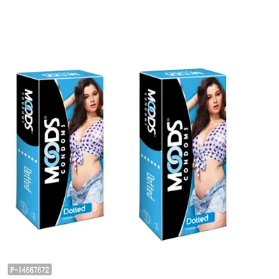 MOODS CONDOM DOTTED PACK OF 2