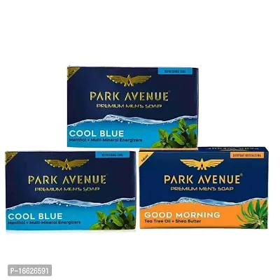 PARK AVENUE SOAP COOL BLUE 2 GOOD MORNING 1