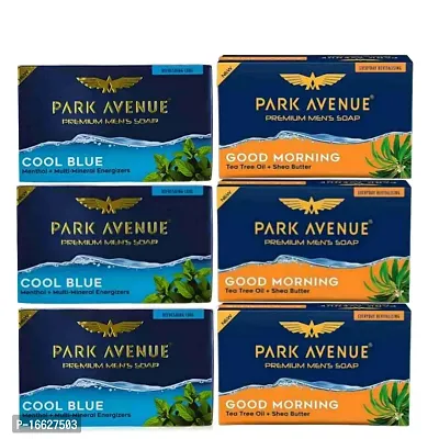 PARK AVENUE SOAP COOL BLUE 3 GOOD MORNING 3