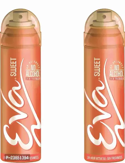 EVA Sweet 150 ml (Pack of 2) Deodorant Spray - For Women  (300 ml, Pack of 2)-thumb0