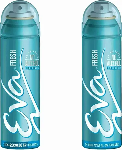 EVA Fresh 150 ml (Pack of 2) Deodorant Spray - For Women  (300 ml, Pack of 2)