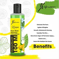 Life Harmony Lemon Face Wash 100 Ml 2 Combo For All Skin Type-thumb1