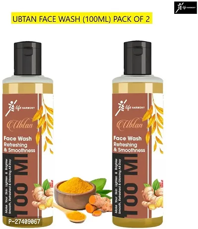 Life Harmony Ubtan Face Wash 100 Ml Pack Of 2 For All Skin Type-thumb0