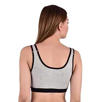 LilySilk Women's Padded Sports Bra with Removable Pads/Detachable Pads/Gym Active Bra-thumb4